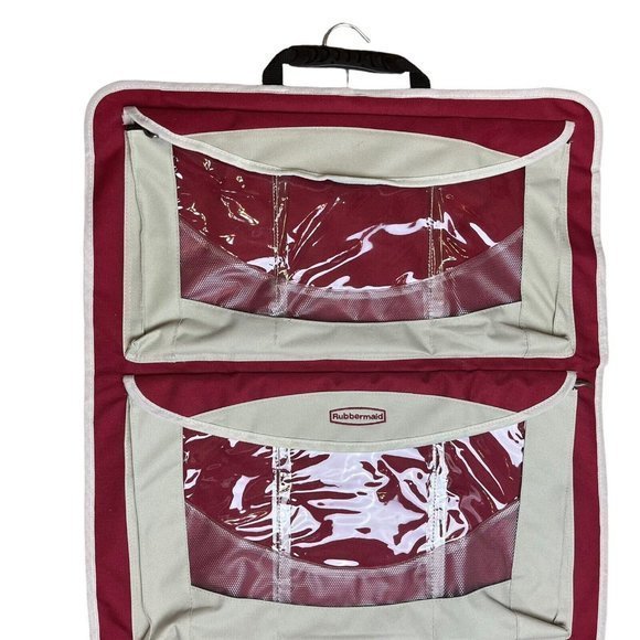 Rubbermaid Wrap N Craft Hanging Storage Organizer Wrapping Paper Bows Bags Cards - Picture 2 of 6